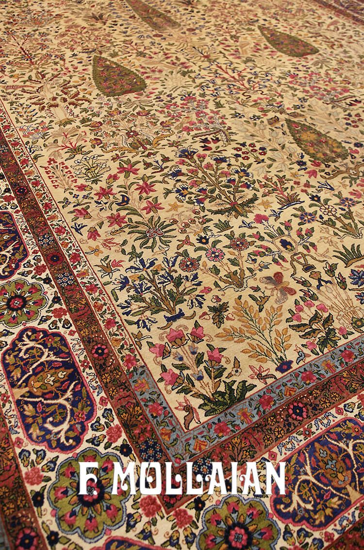 Antique Persian Kerman “MILANI” Carpet n°:56130674